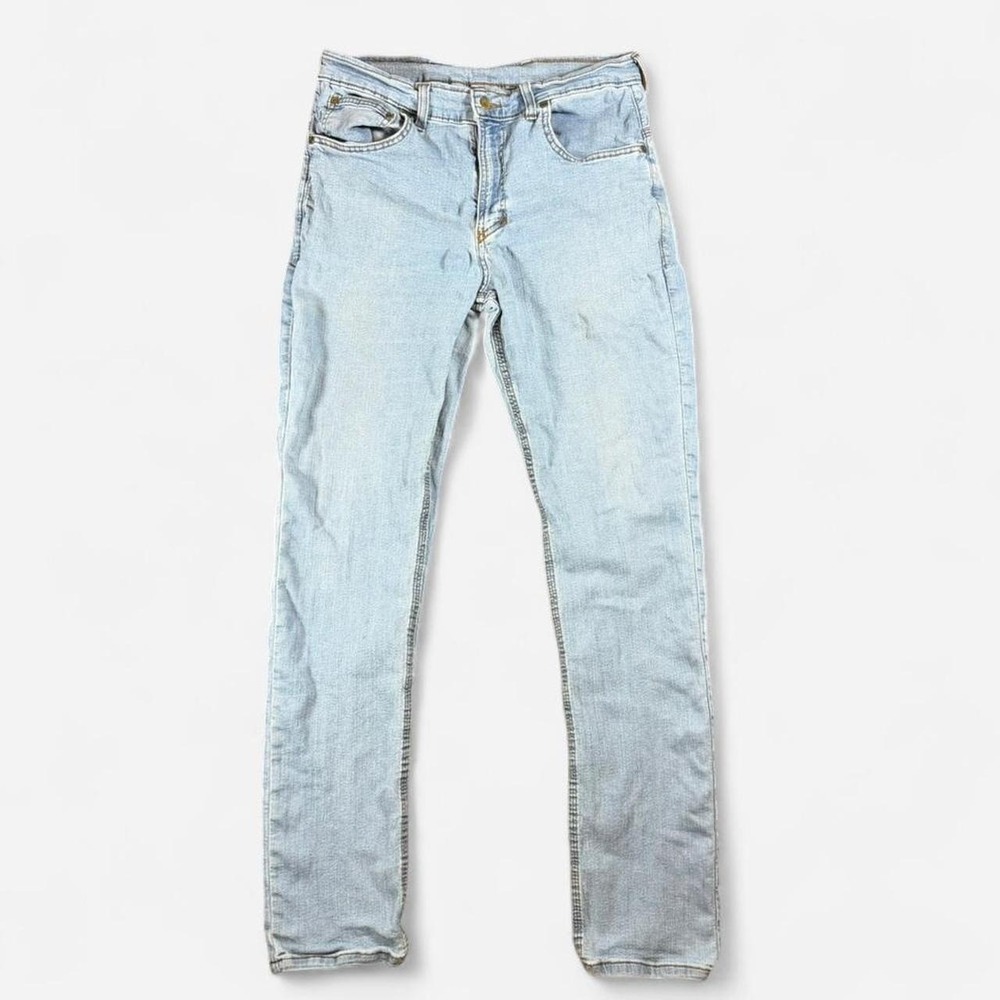 Origin Delta 68 (D68) Light‎ Wash Jeans Straight Fit Made in USA Size 34x32